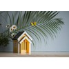 Wildlife Garden WG303 Butterfly Box Yellow Wooden Butterfly House