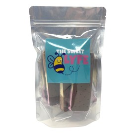 THE SWEET LYFE Freeze Dried Ice Cream Sandwich, Neapolitan Ice Cream Sandwiches, Rich Strawberry, Chocolate and Vanilla Ice Cream Flavor, 3 Pack