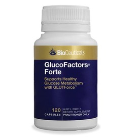 BIOCEUTICALS GLUCOFACTORS FORTE 120Caps