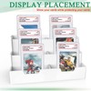 Hausdec 10 Pcs Trading Cards Protector Case Acrylic Clear Graded