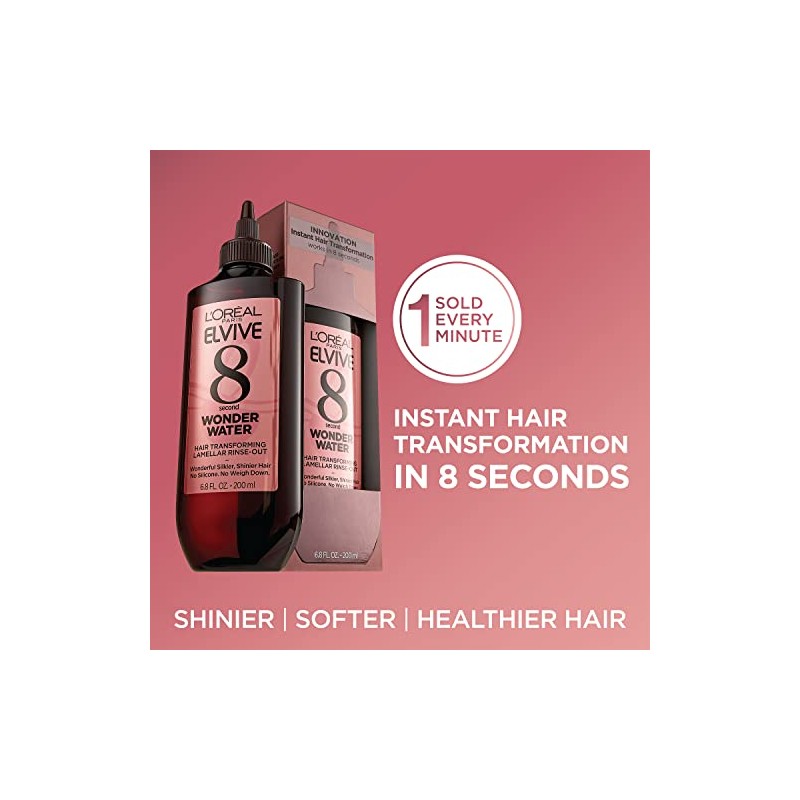 L’Oréal Paris Elvive 8 Second Wonder Water Lamellar, Rinse Out