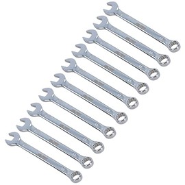 AB Tools 13mm Metric Combination Spanner Wrench Ring Open Ended 170mm Long 10pk