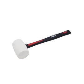 Hilka 62302216 16oz White Rubber Mallet Pro Craft