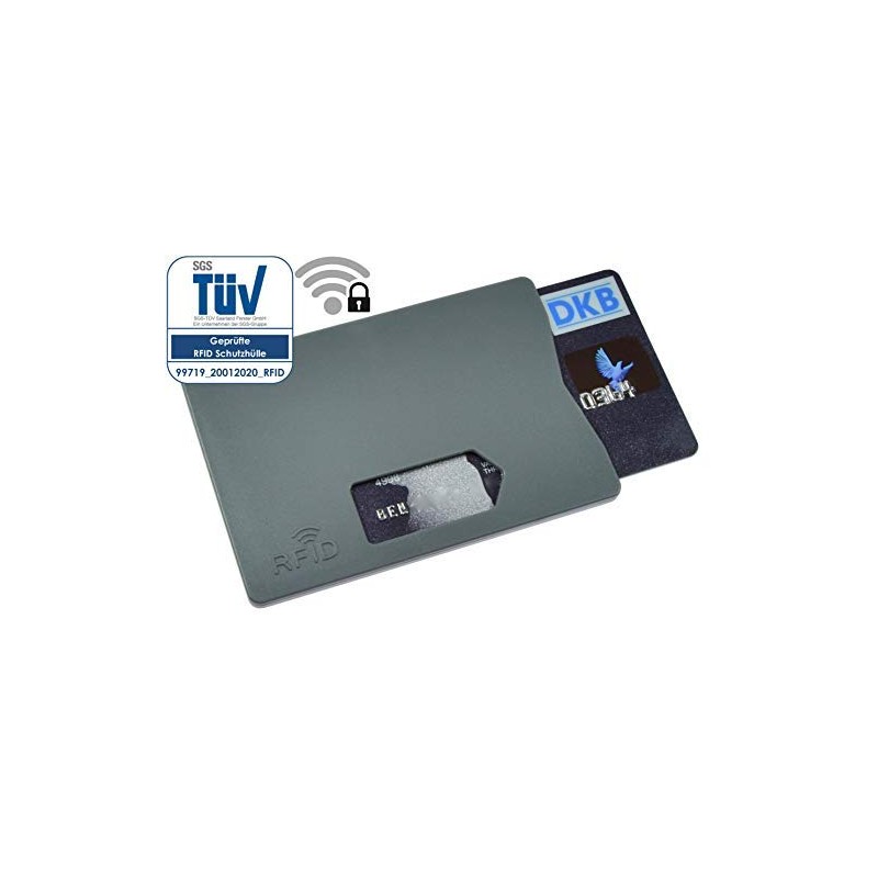 RFID EC Card Case TÜV Tested Stable Protective Credit Card