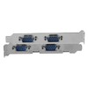 PCI-E to RS232 4 port Serial Port Converter PCI Express