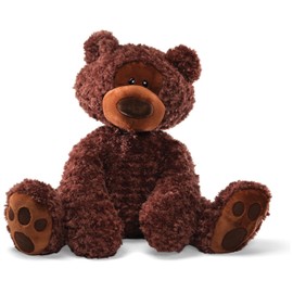 GUND Jumbo Philbin Teddy Bear, Large Teddy Bear, Stuffed Animal for Ages 1 and Up, Plush Toy, Chocolate Brown, 29"