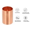 PATIKIL 1-1/4" Copper Coupling Fittings with Sweat Ends, 10 Pcs