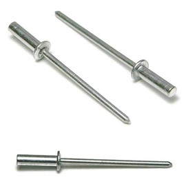 Closed End Sealed Pop Rivets 1/8#4CE Aluminum Blind Rivets 4-4, 1/8" x 1/4" Grip (0.188-0.250) QTY 1000