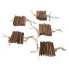 5pcs Parrot Cardboard Chew Toy Funny Natural Bite Resistance Bird