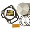 RacersProQuip Predator 224 236cc Flat Top Piston Kit +.080 (2.835)