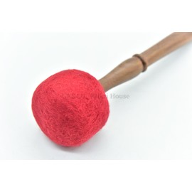 9 Inches Tibetan Singing Bowl Mallet Wooden Felt Striker Sound Bowl Meditation Mallet Sound Bowl Stick Meditation Yoga Tibetan sound bowl mallet (9 Inches)