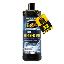 Meguiar's Cera Limpiadora en Un Paso M5032 para Botes y Vehículos Recreativos, 946 ml