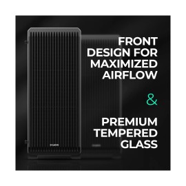 Zalman S2 TG ATX Mid Tower PC Case - Mesh Front Panel for Great Airflow - 3 x...