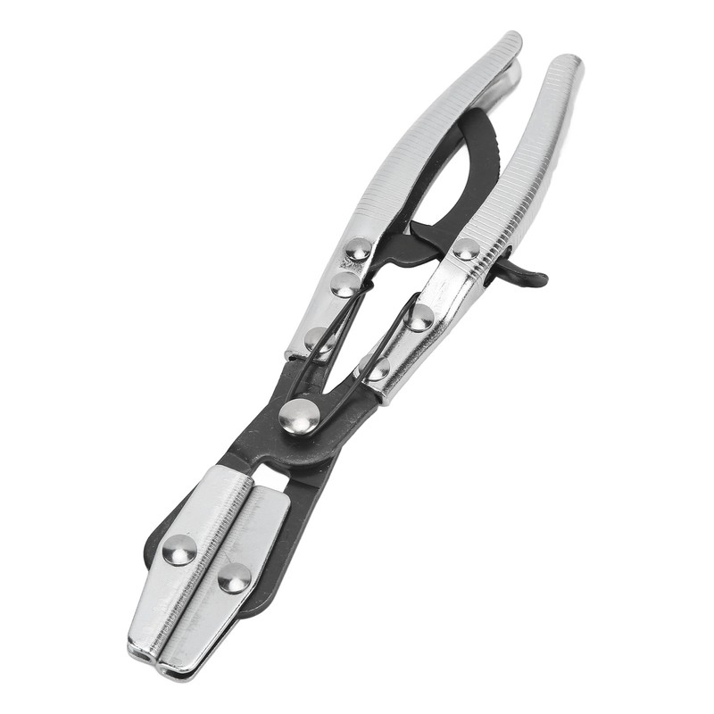Hose Pinch Off Plier Ratcheting Jaws Swiveling Universal for Automobile