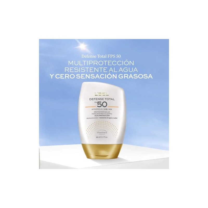 Bel Défense Total Protector Solar Rostro Cuerpo Alta Protección Fps