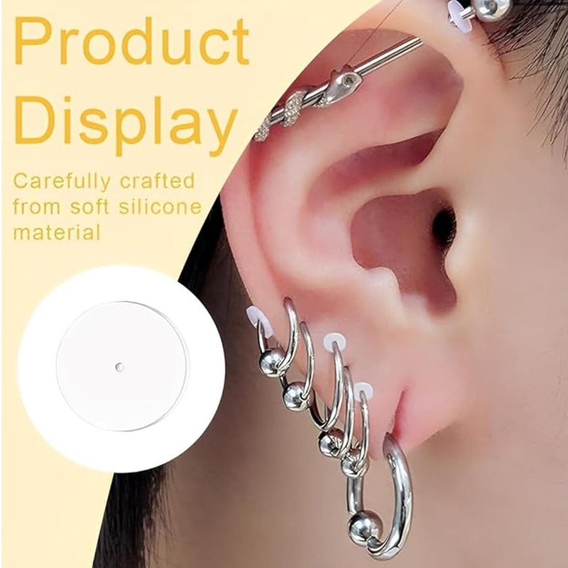 WeddHuis Pack of 60/90 Anti Game Disc No Pull Piercing