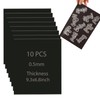 BAOFALI 10Pcs/Set 9.3x6.8inch Sheets Rubber Soft Magnet Sheet for Metal