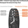 iCrimp Open Barrel Terminal Crimping Tool for Molex Style DELPHI