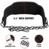 EvoFitness EVO Weightlifting dip belt Neoprene Gym Support Straps GEL