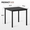 Need Small Square Dining Table- 31-1/2'' Sturdy and Heavy Duty