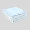 10 Pack Cotton Washcloths Set | Small Soft Face Washcloth
