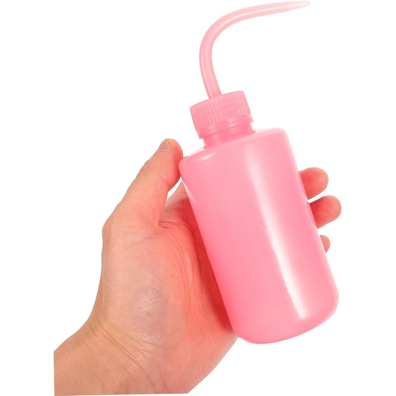 PRETYZOOM Botellas para Limpieza de Pestañas 250ml Medidor, 8 Piezas