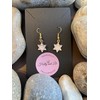 Star Dangle And Drop Earrings, North Star Earrings, Celestial Earrings,