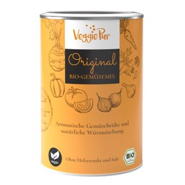VeggiePur Organic Vegetable Mix, 390 g (The Tasting Package: Original, Mediterranean and Sharp Mixture)
