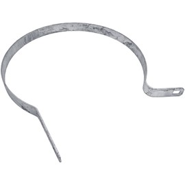 6-5/8" Tension Band for Chain Link Fence - Use for 6-5/8" Outside Diameter Post/Pipe - Galvanized Chain Link Tension Band