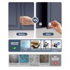 Anobeyi 5 Pack Self Adhesive Cabinet Knobs, No Drilling Self