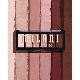 Milani Gilded Mini Eyeshadow Palette with 6 Matte & Shimmer Hues - The Wine Down