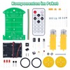 Practice Soldering Learning Remote Controlled Car Kit, Beginners DIY Smart