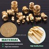 Keadic 145 Pieces M2 M3 M4 M5 M6 Thread Brass