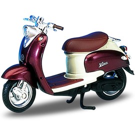 Welly Die Cast Motorcycle Copper Yamaha 1999 Vino YJ50R, 1:18 Scale