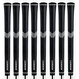 Lamkin Sonar+ Black Out Golf Grip Bundle (8 Piece), Midsize