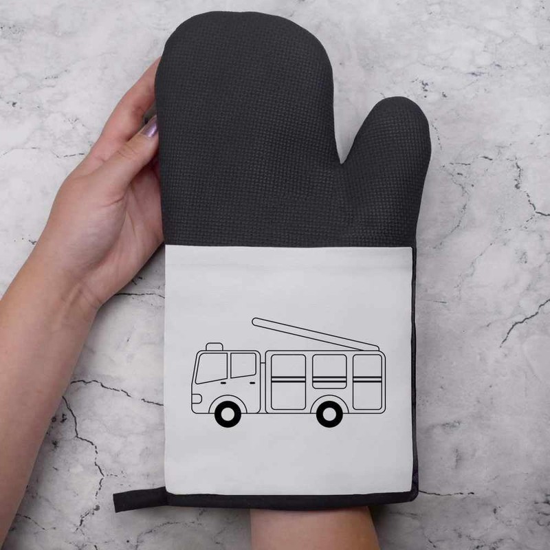 'Fire Engine' Oven Glove/Mitt (OG00052027)