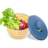 Electric Salad Spinner, 4L Lettuce Spinner Large Capacity USB Chargeble