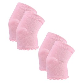 Outanaya 2pairs Gel Elbow Pads Moisturizing Socks Toeless for Women and Elbows Foot Care Spa Socks