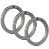 [KeyUnity] KA19 Titanium Key Ring for Men Key/Hanging Ring 17.5mm/25mm/33mm