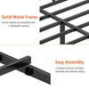 DIIYIV California King Bed Frame-Classic Metal Platform Bed Frame,Mattress Foundation