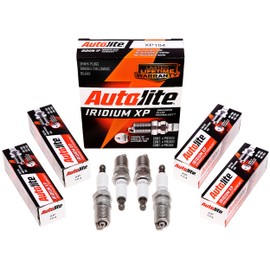 Autolite Iridium XP - Bujías de repuesto para automóviles, XP104 (paquete de 4)