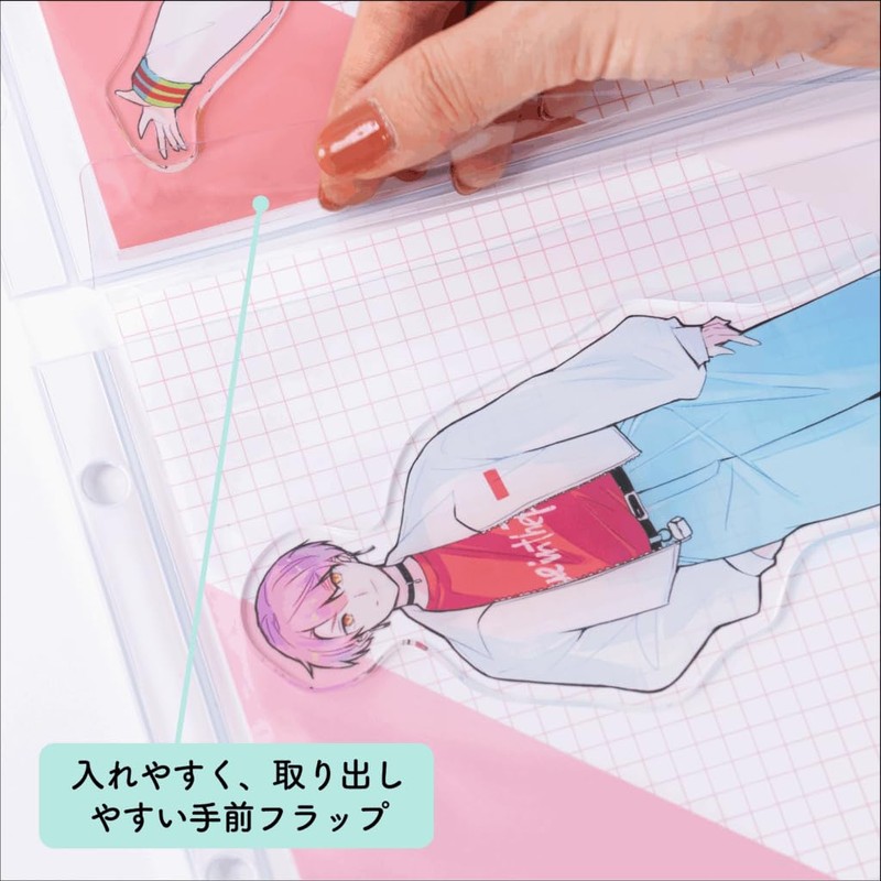 irelu IRL-RF-A01 PVC Refill, 2 Pockets, A4, 4 Holes, Pack