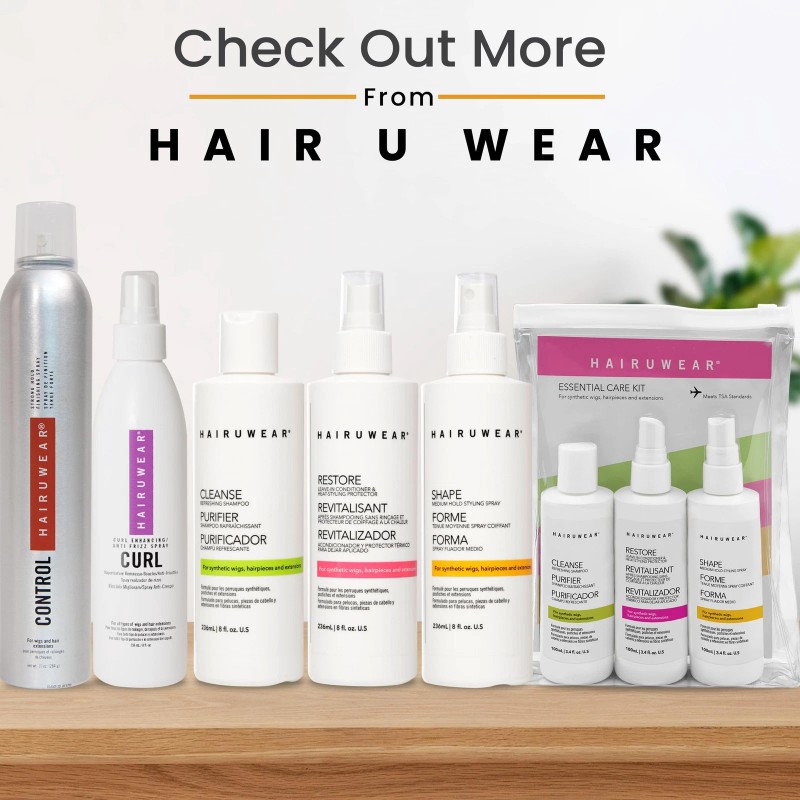 HairUWear "Control" Strong Hold Finishing Spray for Wigs & Hair