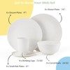 Homienly Wheat Straw Dinnerware Set,40-Piece Dish Set for 8, Dinner
