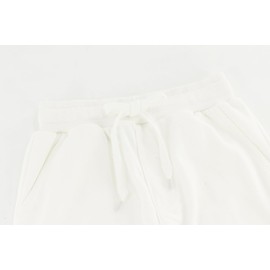 BINIDUCKLING Pantaloni da jogging semplici per ragazzi e ragazze, pantaloni da tuta con coulisse, polsino elastico classico, pantaloni da jogging per bambini, pantaloni casual da scuola per educazione