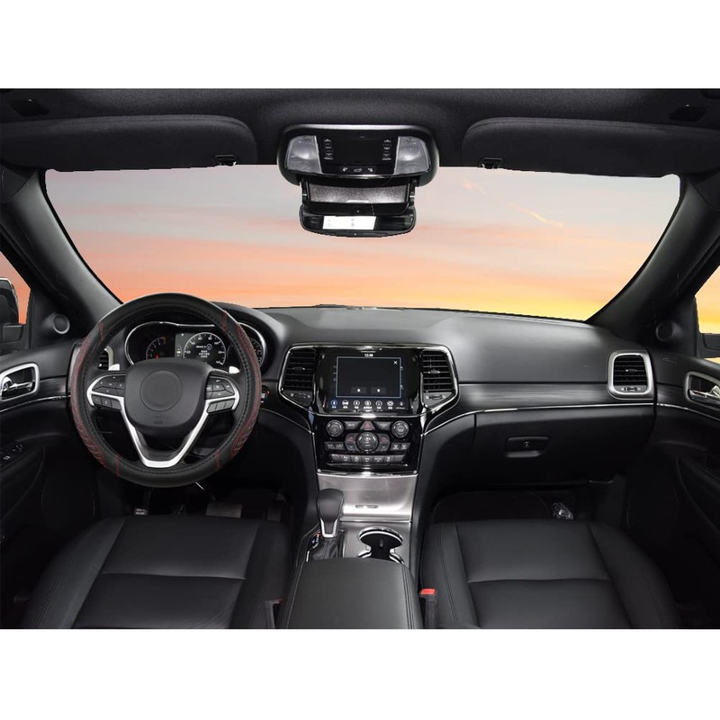 West Llama Customized Auto Car Steering Wheel Cover for Jeep