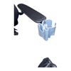 Armrest Cup Holder with Phone Mount, Gray, Compatible with Permobil