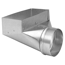 3-1/4" x 10" x 4" Angle Boot Duct