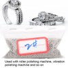 Stainless Steel Polishing Beads Burnishing Ball Jewelry Polishing Accessory (2mm)