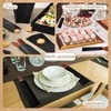 Geelin 500 Pcs Paper Silverware Bags 10" x 2-3/4" Kraft